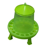 Maxbell Chicken Feeder with Feeding Holes Hanging feed Dispenser Visible for Duck 8kg