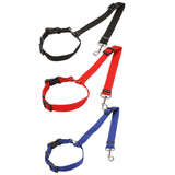 Maxbell Dog Car Seat Belt Practical Durable Leash Lightweight for Hiking Walking Blue