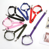 Maxbell Dog Car Seat Belt Practical Durable Leash Lightweight for Hiking Walking Blue