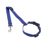 Maxbell Dog Car Seat Belt Practical Durable Leash Lightweight for Hiking Walking Blue