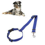 Maxbell Dog Car Seat Belt Practical Durable Leash Lightweight for Hiking Walking Blue