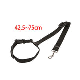 Maxbell Dog Car Seat Belt Practical Durable Leash Lightweight for Hiking Walking Black