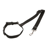 Maxbell Dog Car Seat Belt Practical Durable Leash Lightweight for Hiking Walking Black