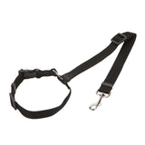 Maxbell Dog Car Seat Belt Practical Durable Leash Lightweight for Hiking Walking Black