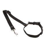 Maxbell Dog Car Seat Belt Practical Durable Leash Lightweight for Hiking Walking Black
