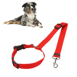 Maxbell Dog Car Seat Belt Practical Durable Leash Lightweight for Hiking Walking Red
