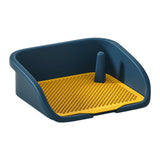 Maxbell Pet Training Toilet Urinal Dog Litter Tray Keep Paws and Floors Clean L Blue