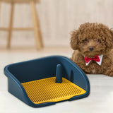 Maxbell Pet Training Toilet Urinal Dog Litter Tray Keep Paws and Floors Clean L Blue
