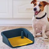 Maxbell Pet Training Toilet Urinal Dog Litter Tray Keep Paws and Floors Clean L Blue