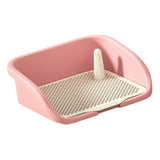 Maxbell Pet Training Toilet Urinal Dog Litter Tray Keep Paws and Floors Clean L Pink
