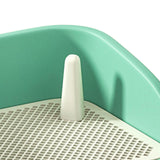 Maxbell Pet Training Toilet Urinal Dog Litter Tray Keep Paws and Floors Clean S Green