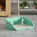 Maxbell Pet Training Toilet Urinal Dog Litter Tray Keep Paws and Floors Clean L Green