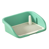 Maxbell Pet Training Toilet Urinal Dog Litter Tray Keep Paws and Floors Clean L Green