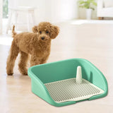 Maxbell Pet Training Toilet Urinal Dog Litter Tray Keep Paws and Floors Clean L Green