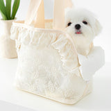 Maxbell Small Dog Carrier Purse Carrying Handbag Portable for Shopping Travel