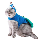 Maxbell Cat Peacock Costume Hat Breathable Pet Clothes for Puppy Party wearing