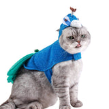 Maxbell Cat Peacock Costume Hat Breathable Pet Clothes for Puppy Party wearing