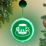 Maxbell ST Patrick Day Decorations Lights Decor Anniversary Winter Home Curtain