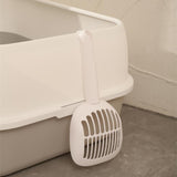 Maxbell Cat Litter Box Tray Toilet Semi Enclosed Anti Splash Durable for Small Pets
