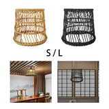 Maxbell Classic Ceiling Pendant Light Shade Modern Decoration for Home Living Room Brown  11X13X15.5cm