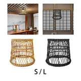 Maxbell Classic Ceiling Pendant Light Shade Modern Decoration for Home Living Room Brown  11X13X15.5cm