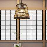 Maxbell Classic Ceiling Pendant Light Shade Modern Decoration for Home Living Room Brown  11X13X15.5cm