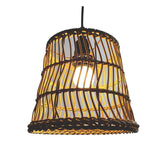 Maxbell Classic Ceiling Pendant Light Shade Modern Decoration for Home Living Room Brown  11X13X15.5cm