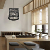 Maxbell Classic Ceiling Pendant Light Shade Modern Decoration for Home Living Room Black 11X13X15.5cm