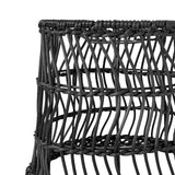 Maxbell Classic Ceiling Pendant Light Shade Modern Decoration for Home Living Room Black 11X13X15.5cm