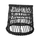 Maxbell Classic Ceiling Pendant Light Shade Modern Decoration for Home Living Room Black 16X17X20cm