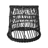 Maxbell Classic Ceiling Pendant Light Shade Modern Decoration for Home Living Room Black 16X17X20cm