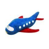 Maxbell Dogs Squeaker Chewing Toy Puppy Playing Soft for Medium Dogs Large Cats airplane