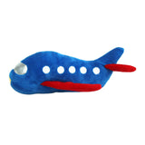 Maxbell Dogs Squeaker Chewing Toy Puppy Playing Soft for Medium Dogs Large Cats airplane