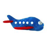 Maxbell Dogs Squeaker Chewing Toy Puppy Playing Soft for Medium Dogs Large Cats airplane