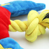 Maxbell Dogs Squeaker Chewing Toy Puppy Playing Soft for Medium Dogs Large Cats rocket