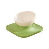 Maxbell Raised Cat Food Bowl Water Drinking Bowl Pet Feeder Waterer Pet Feeding Bowl Green 1 Bowl