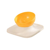 Maxbell Raised Cat Food Bowl Water Drinking Bowl Pet Feeder Waterer Pet Feeding Bowl Yellow 1 Bowl