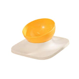 Maxbell Raised Cat Food Bowl Water Drinking Bowl Pet Feeder Waterer Pet Feeding Bowl Yellow 1 Bowl