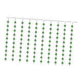 Maxbell St. Patricks Day Shamrock String Lights with Remote Control for Patio Yard 100 Lights