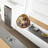 Maxbell Vintage Style Metal Pendant Lamp Shade Chandelier Shade Elegant Lamp Holders