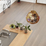 Maxbell Vintage Style Metal Pendant Lamp Shade Chandelier Shade Elegant Lamp Holders