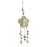 Maxbell Hens Chicken Mirror Toy with Bell Holder Chicken Xylophone Toy for Roosters 139g