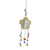 Maxbell Hens Chicken Mirror Toy with Bell Holder Chicken Xylophone Toy for Roosters 139g