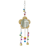 Maxbell Hens Chicken Mirror Toy with Bell Holder Chicken Xylophone Toy for Roosters 139g