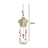 Maxbell Hens Chicken Mirror Toy with Bell Holder Chicken Xylophone Toy for Roosters 139g
