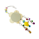 Maxbell Hens Chicken Mirror Toy with Bell Holder Chicken Xylophone Toy for Roosters 129g