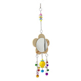 Maxbell Hens Chicken Mirror Toy with Bell Holder Chicken Xylophone Toy for Roosters 129g