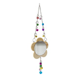 Maxbell Hens Chicken Mirror Toy with Bell Holder Chicken Xylophone Toy for Roosters 113g