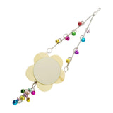 Maxbell Hens Chicken Mirror Toy with Bell Holder Chicken Xylophone Toy for Roosters 113g