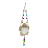 Maxbell Hens Chicken Mirror Toy with Bell Holder Chicken Xylophone Toy for Roosters 113g